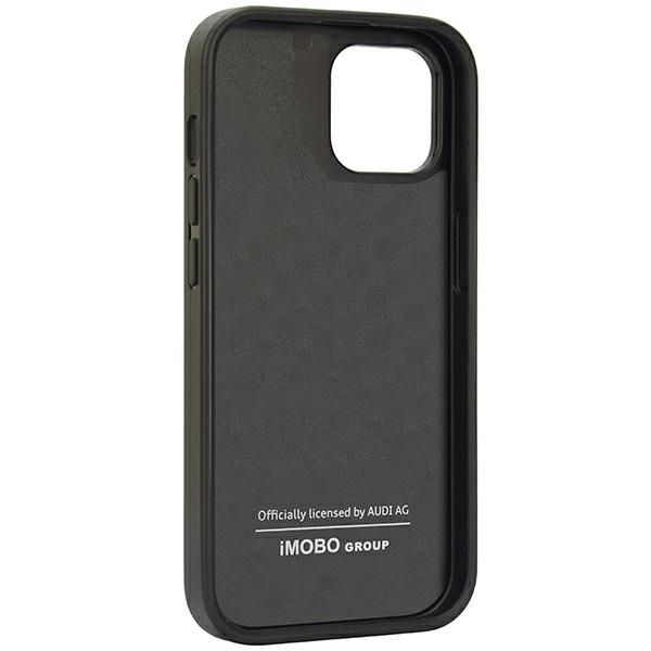 Etui Audi Carbon Fiber Stripe na iPhone 14 - czarne