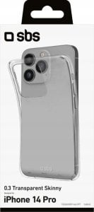 SBS Skinny Clear iPhone 14 Pro Case Transparent