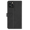 UNIQ etui book Journa iPhone 12 Pro Max6,7" szary/dark grey