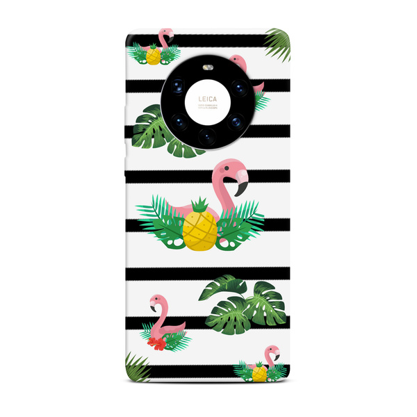 CASEGADGET CASE OVERPRINT FLAMINGOS 2 HUAWEI MATE 40 PRO