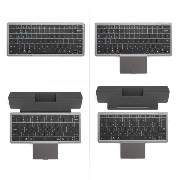 Dux Ducis OK Series wireless Bluetooth keyboard with touchpad - black