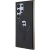 KARL LAGERFELD KLHMS24LHFCKOK S24 ULTRA S928 BLACK/BLACK HARDCASE IML IKONIK MAGSAFE