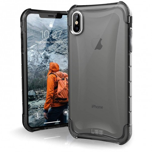 CASE ETUI UAG URBAN ARMOR GEAR PLYO IPHONE XS MAX PRZEŹROCZYSTY CZARNY