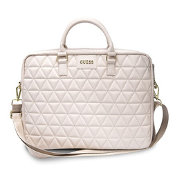 Guess Torba GUCB15QLPK 16" różowa/pinkQuilted