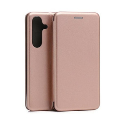 Beline Etui Book Magnetic Samsung S24 S921 różowo-złoty/rose gold