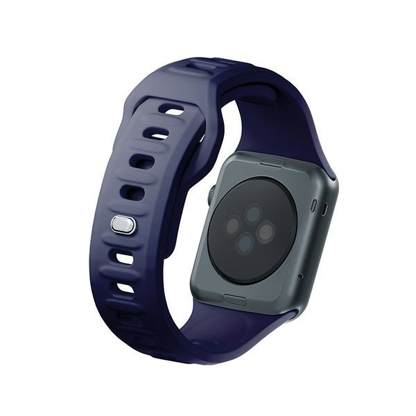 3MK Silicone Watch Strap granatowy/ocean blue dla Apple Watch 42/44/45/49mm