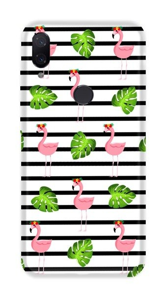 CASEGADGET CASE OVERPRINT FLAMINGOS AND LEAVES XIAOMI MI PLAY