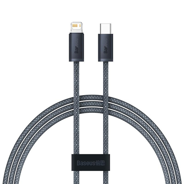 20W kabel USB-C do Lightning Baseus Dynamic Series, 1m szary