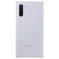 SAMSUNG SILICONE COVER CASE GALAXY NOTE 10 SILVER