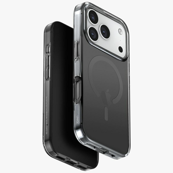 Etui UNIQ Clario do iPhone 17 Pro        Magclick Charging czarny