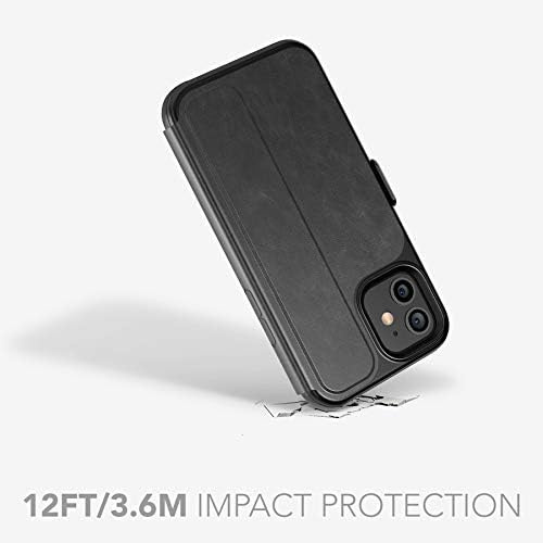 TECH21 CASE T21-8381 EVO WALLET IPHONE 12/12 PRO SMOKEY/BLACK