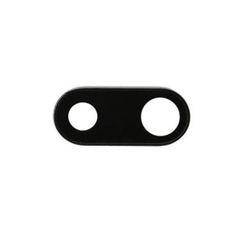 SZKŁO TYLNE APARATU SZYBKA KAMERY RAMKA IPHONE 8 PLUS CZARNY
