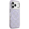 Etui Karl Lagerfeld IML KL Monogram      MagSafe do iPhone 17 Pro Max fioletowy