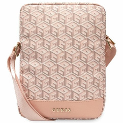 Guess Torba GUTB10HGCFSEP 10"różowy/pink GCube Stripe Tablet Bag