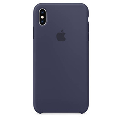 APPLE SILICONE CASE MRWG2ZM/A IPHONE XS MAX MIDNIGHT BLUE WITHOUT PACKAGE