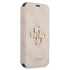 Guess GUBKP13X4GMGPI iPhone 13 Pro Max6,7" różowy/pink book 4G Big Metal Logo
