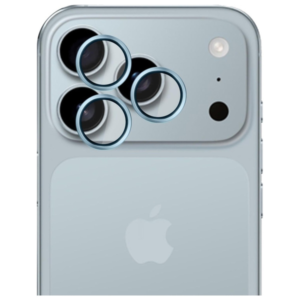 Ochrona na obiektyw aparatu 3MK HARDY    Lens Protection Pro do Apple iPhone 17 Pro / 17 Pro Max niebieski