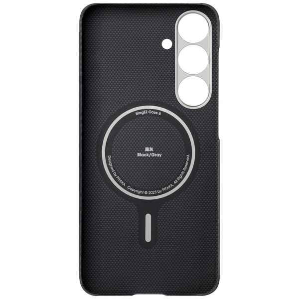 Etui PITAKA Ultra-Slim MagSafe do Samsung Galaxy S25 czarno szary