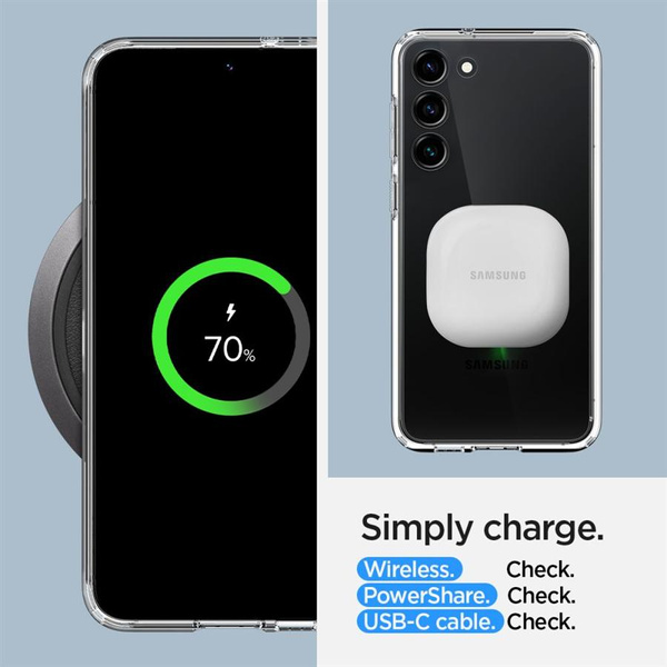 Spigen Ultra Hybrid Case for Samsung Galaxy S23 - Clear