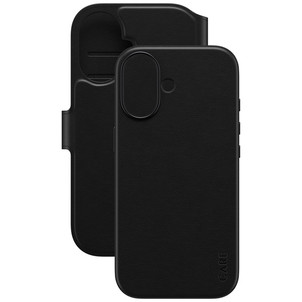 Etui CARE by PanzerGlass Feature Tango   2w1 Wallet Case MagSafe do iPhone 17 czarny