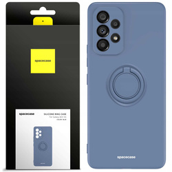 Spacecase Etui Silicone Ring Galaxy A53 5G blue