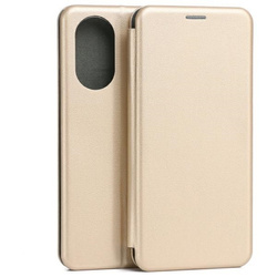 Etui Beline Book Magnetic Realme 12 LTE   złoty/gold