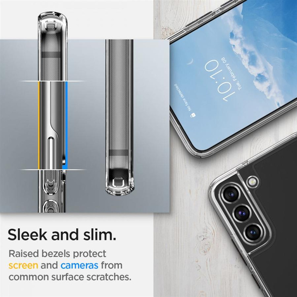 Etui Spigen Ultra Hybrid na Samsung Galaxy S22 - przezroczyste