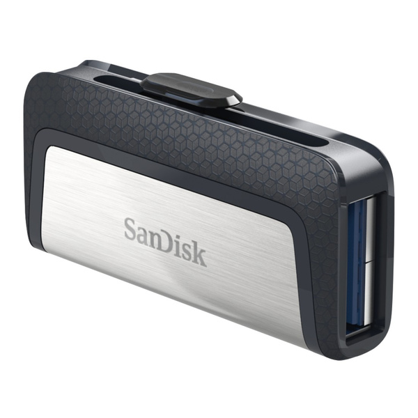 SanDisk pendrive 32GB USB 3.1 / USB-C Ultra Dual Drive srebrny