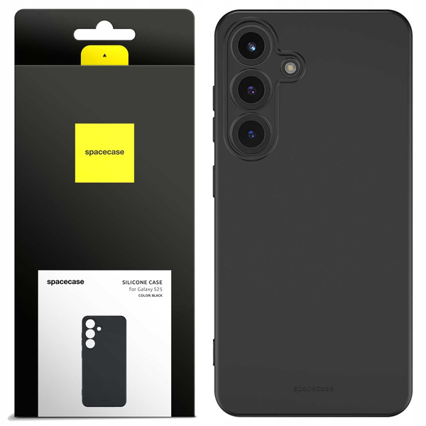 Spacecase Etui Silicone Case 3.0 Galaxy S25 black
