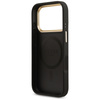 Etui Guess 4G Strass Logo & Big Strap    Metal Buttons MagSafe do iPhone 17 Pro czarny