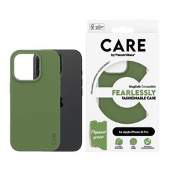 CARE by PanzerGlass Fashion Case iPhone 16 Pro 6.3" zielony/green MagSafe 1386