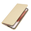 DUX DUCIS SKIN PRO CASE FOR SAMSUNG GALAXY S23 FLIP CARD WALLET STAND GOLD