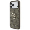 Etui Guess 4G Strap 4G Classic Logo do   iPhone 17 Pro Max brązowy
