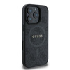 Guess GUHMP16LG4GFRK iPhone 16 Pro 6.3" czarny/black hardcase 4G Ring Classic Logo MagSafe