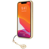 Guess GUHCP14LGF4GGR iPhone 14 Pro 6,1"szary/grey hardcase 4G Charms Collection