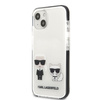 Etui Karl Lagerfeld Karl&Choupette na iPhone 13 mini - białe