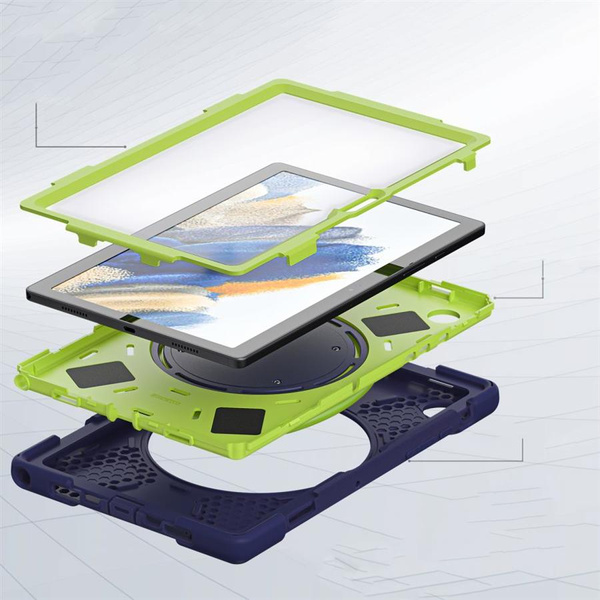 TECH-PROTECT X-ARMOR GALAXY TAB A8 10.5 X200 / X205 NAVY/LIME