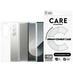 Etui CARE by PanzerGlass Flagship Urban  Combat do Samsung Galaxy Z Fold7 przezroczysty