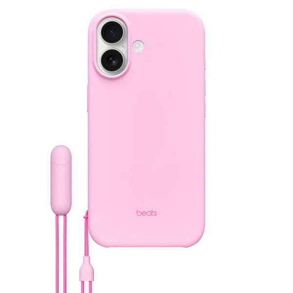 Beats iPhone 17 Kickstand Case with MagSafe and Camera Control - Pebble Pink MGTL4LL/A open package
