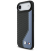 Etui BMW M Carbon Logo MagSafe do iPhone Air niebieski