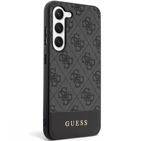 Guess GUHCS24MG4GLGR S24+ S926czarny/black hardcase 4G Stripe Collection