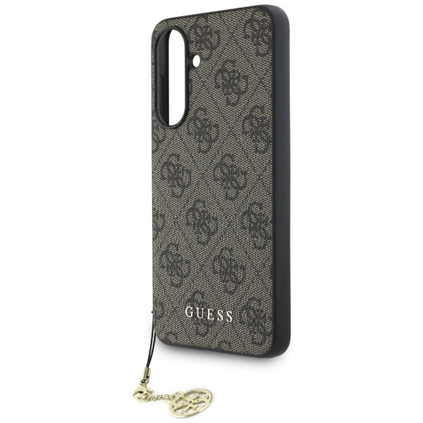 Etui Guess 4G Charms Collection do       Samsung Galaxy A56 brązowy