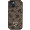 Guess GUHCP15SP4TDSCPW iPhone 15 / 14 /13 6.1" brązowy/brown hardcase Crossbody 4G Metal Logo