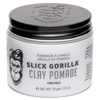 Slick Gorilla Clay Pomade – 2.5 oz for strong hold and a natural finish