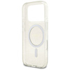 Etui Guess IML Glitter Pearl Strap       MagSafe do iPhone 17 Pro przezroczysty