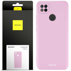Spacecase Etui Silicone Case Redmi 9C lilac