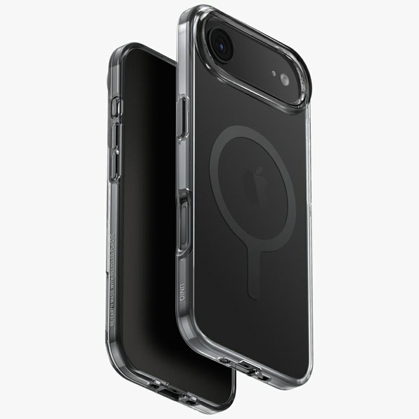 Etui UNIQ Clario do iPhone Air Magclick  Charging czarny