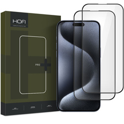 SZKŁO HARTOWANE HOFI GLASS PRO+ 2-PACK IPHONE 16 PRO MAX / 17 PRO MAX BLACK