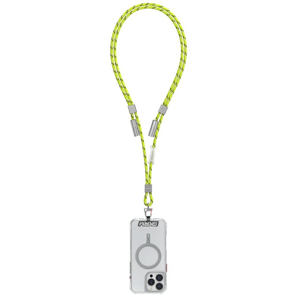 Uniwersalna smycz do telefonu kabel 2w1  Skinarma Dyno Ve USB-C/USB-C niteglow