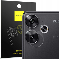 Spacecase Szkło na aparat Camera Glass Poco F6 5G